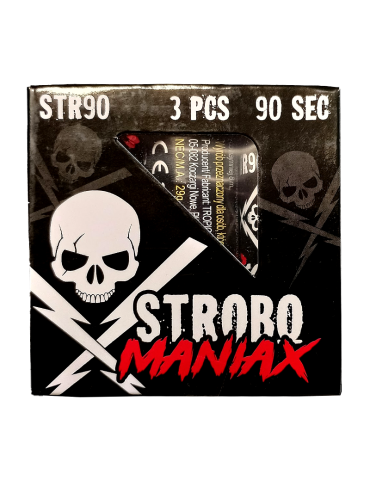 STROBO MANIAX paquet de 3
