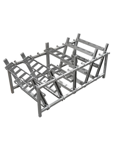 RACK ACIER POUR 25 MORTIERS...