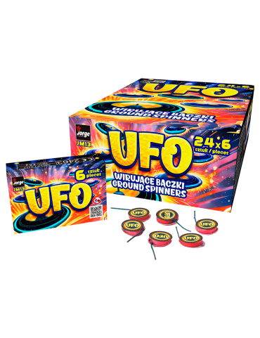 Boite de 6 SPINNERS U.F.O.