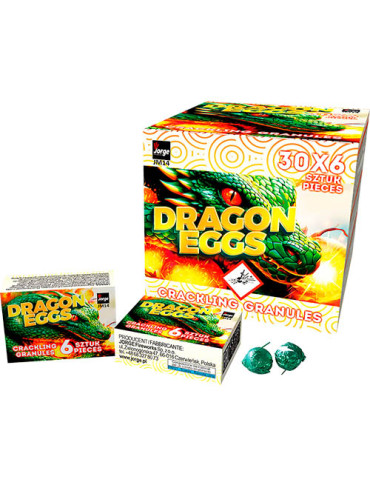 Boite de 6 BOULES CRACKLING...