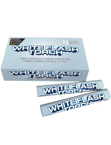 8 BENGALES CLIGNOTANTS BLANC