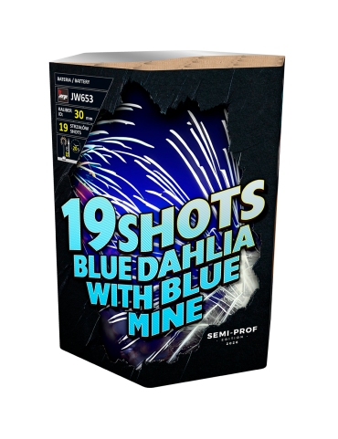 PAF BLEU DAHLIA BLEUE
